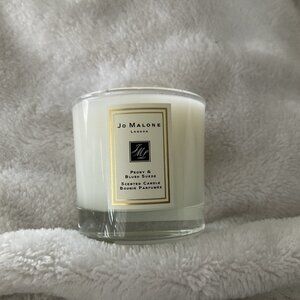 Jo Malone Peony & Blush Suede Scented Candle 2.1oz Size 1.88" 4.7cm Travel NEW